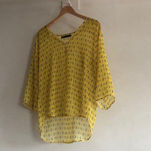 JET John Eshaya Yellow Blouse